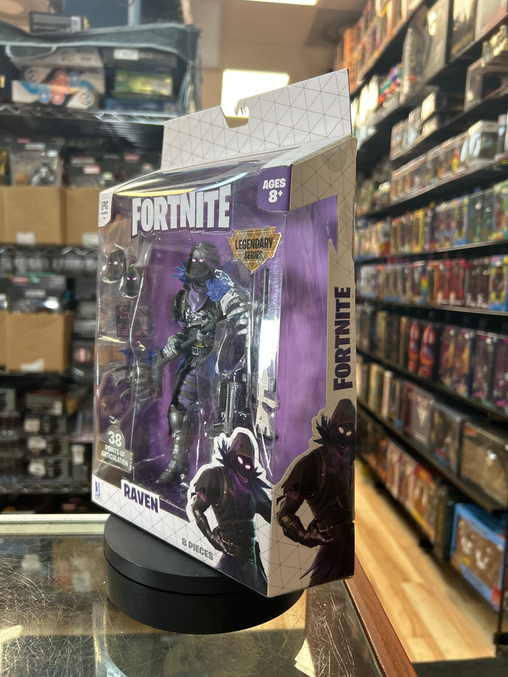 Raven -Legendary- (Fortnite, Jazwares) **SEALED** product image 6, provided for visual reference and product detail review