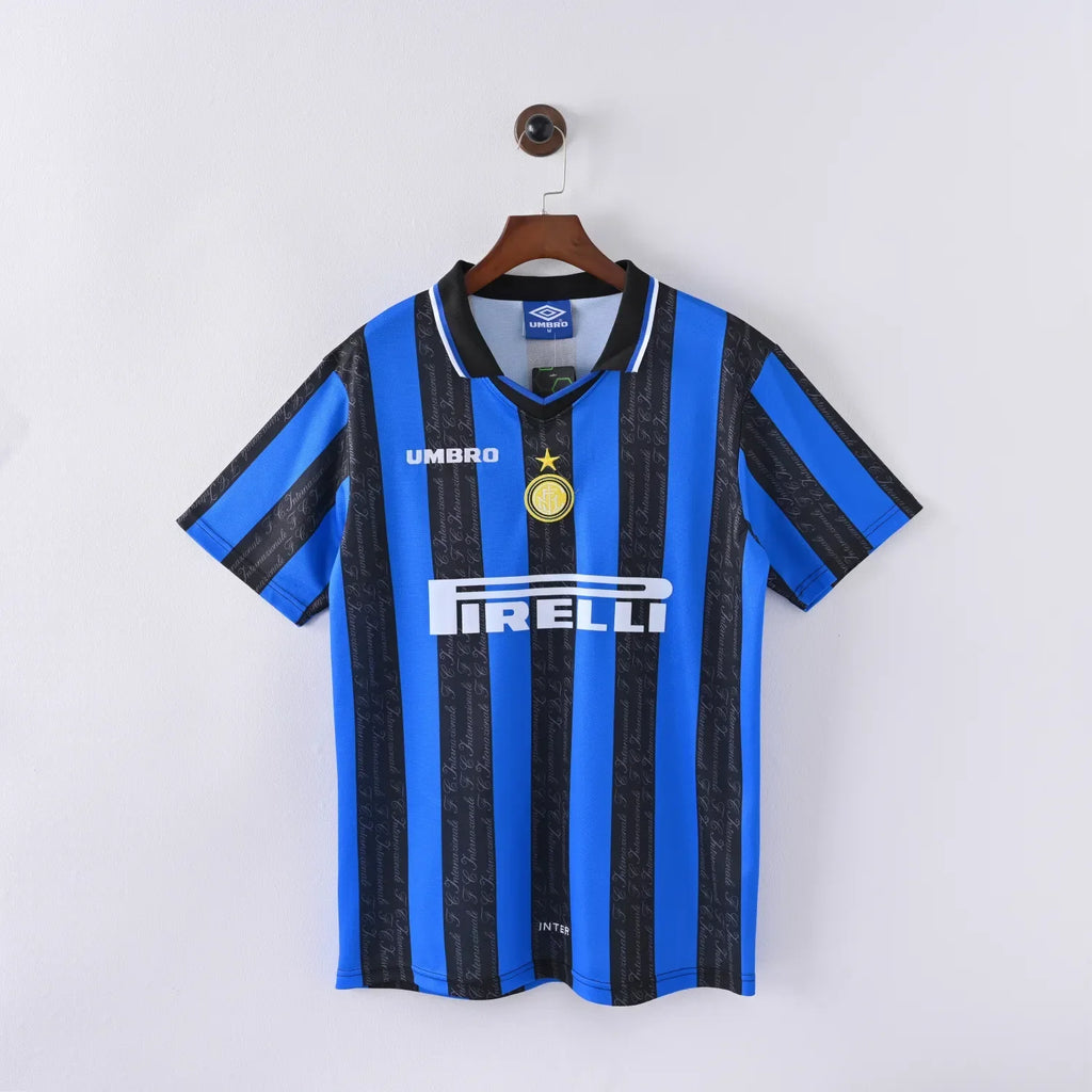 Inter Milan Retro Jersey 1997/98 Home Football Soccer Shirt product image 1