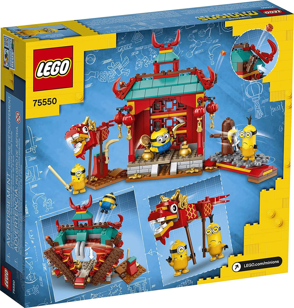 75550 Minions Kung Fu Battle product image 2, provided for visual reference and product detail review