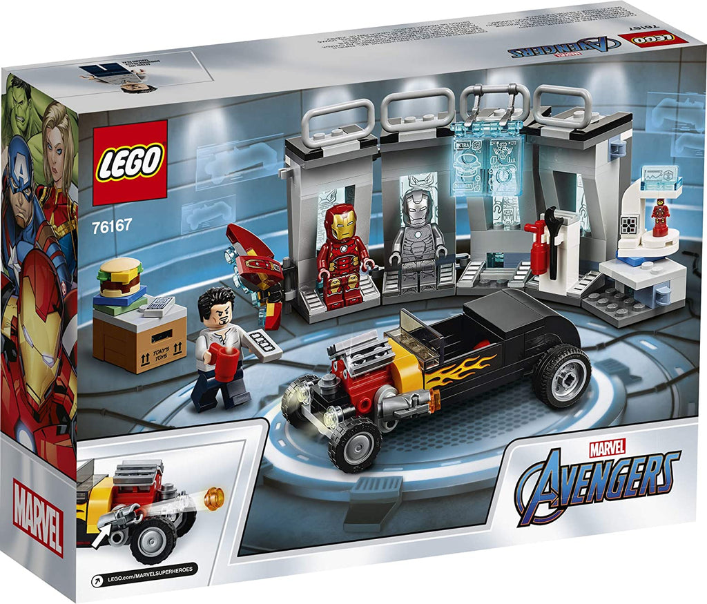 76167 Iron Man Armory (Retired) (New Sealed) product image 2, provided for visual reference and product detail review