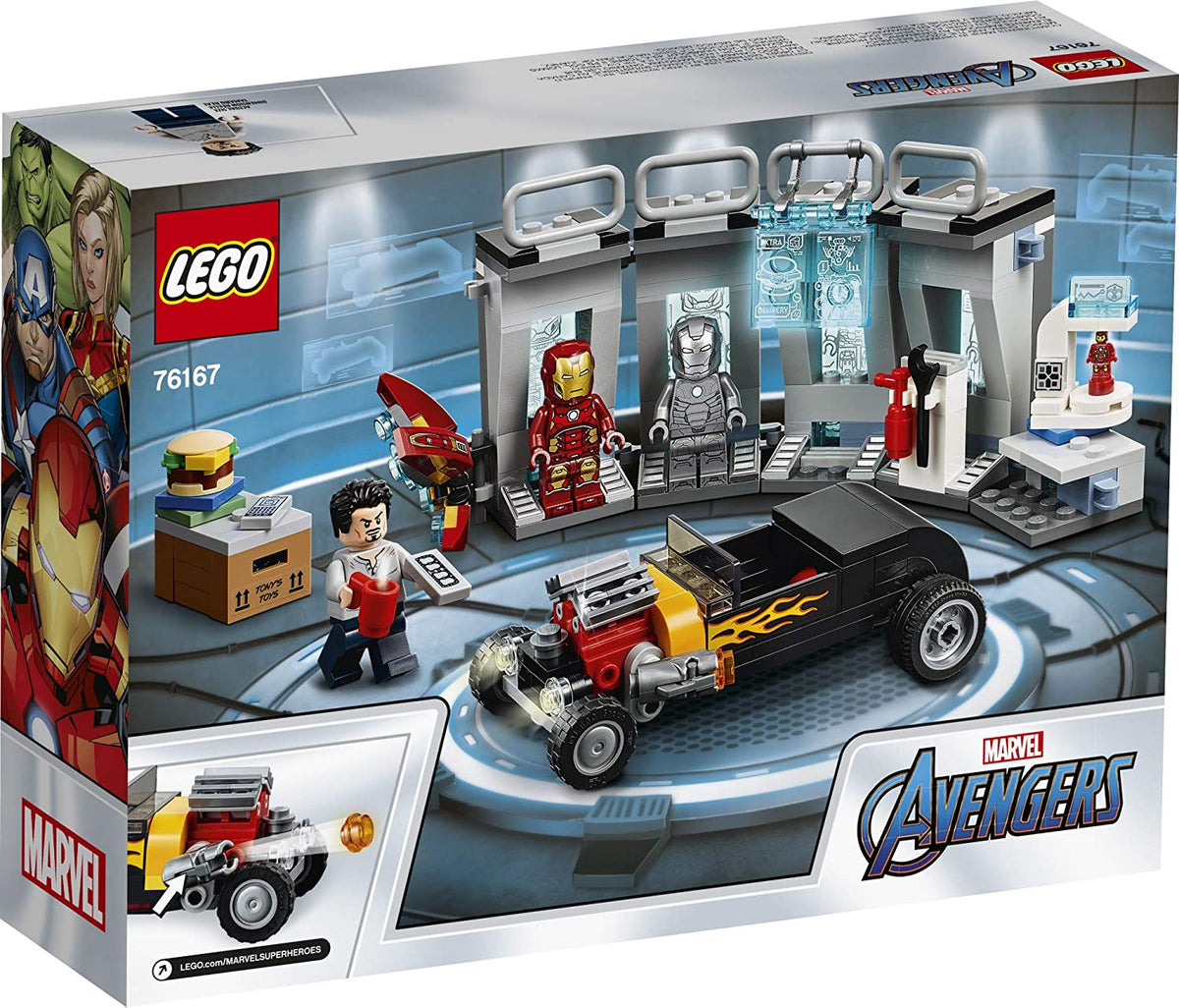 76167 Iron Man Armory (Retired) (New Sealed) product image 2, provided for visual reference and product detail review