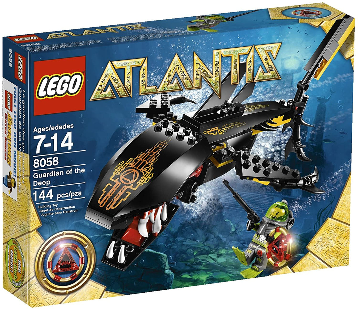 8058 Guardian of the Deep (Retired) (Certified Complete) product image 1, provided for visual reference and product detail