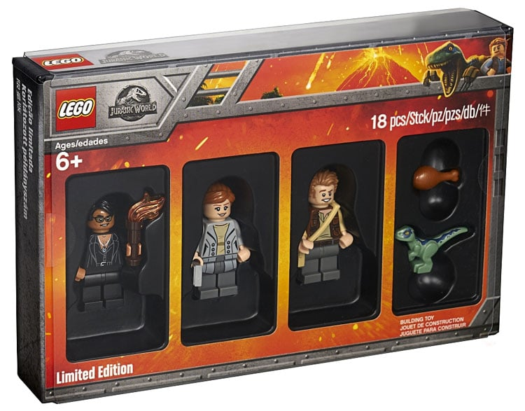 5005255 Bricktober Minifigure Collection - Jurassic World (2018 Toys "R" Us Exclusive) product image 1, provided for visual
