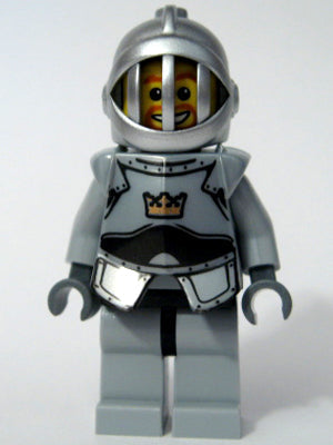 CAS380 Fantasy Era - Crown Knight Plain with Breastplate, Beard around Mouth product image 1, provided for visual reference