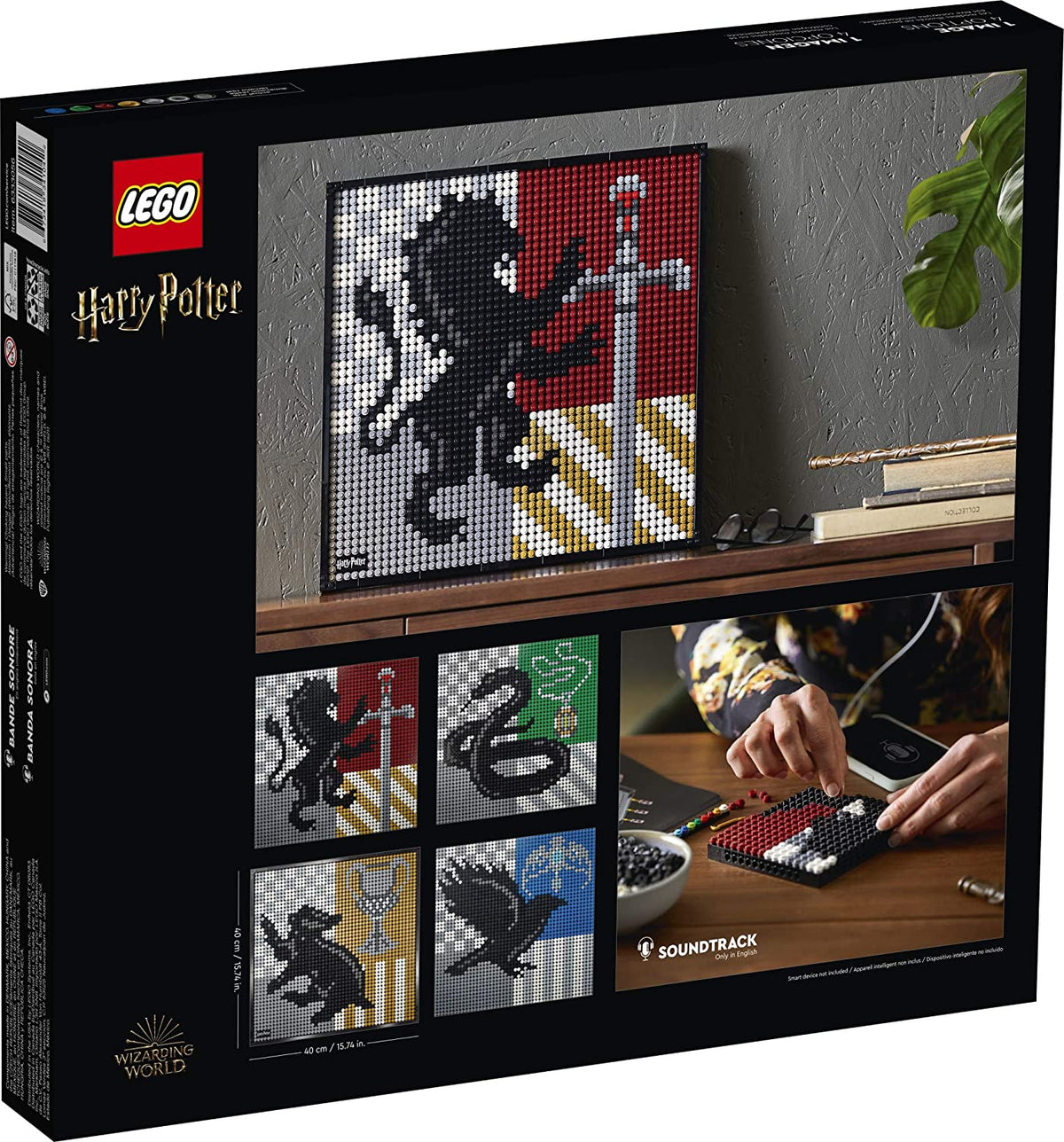 31201 Harry Potter™ Hogwarts™ Crests product image 2, provided for visual reference and product detail review
