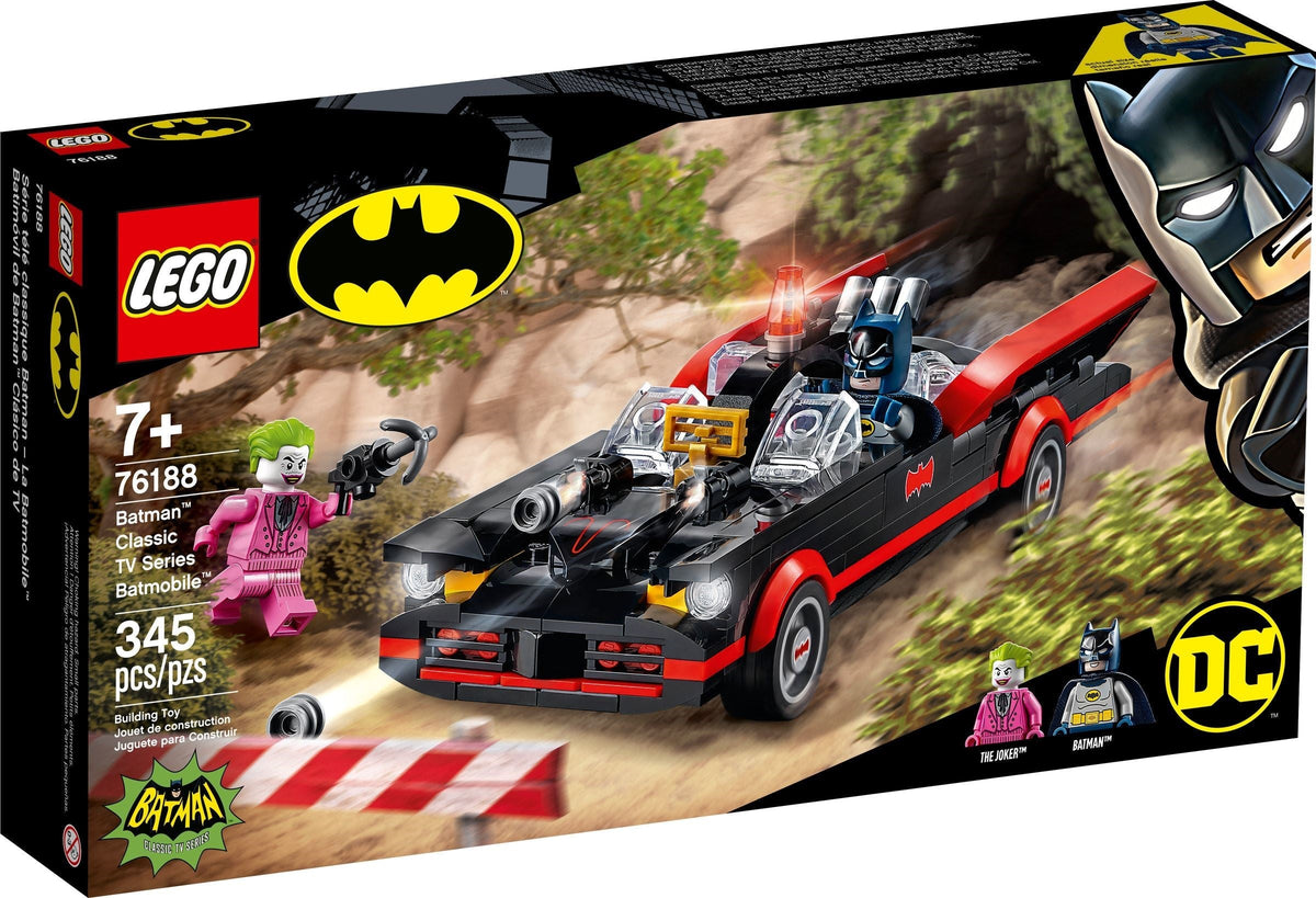 76188 Batman Classic TV Series Batmobile (Certified Complete) (Retired) product image 1, provided for visual reference and