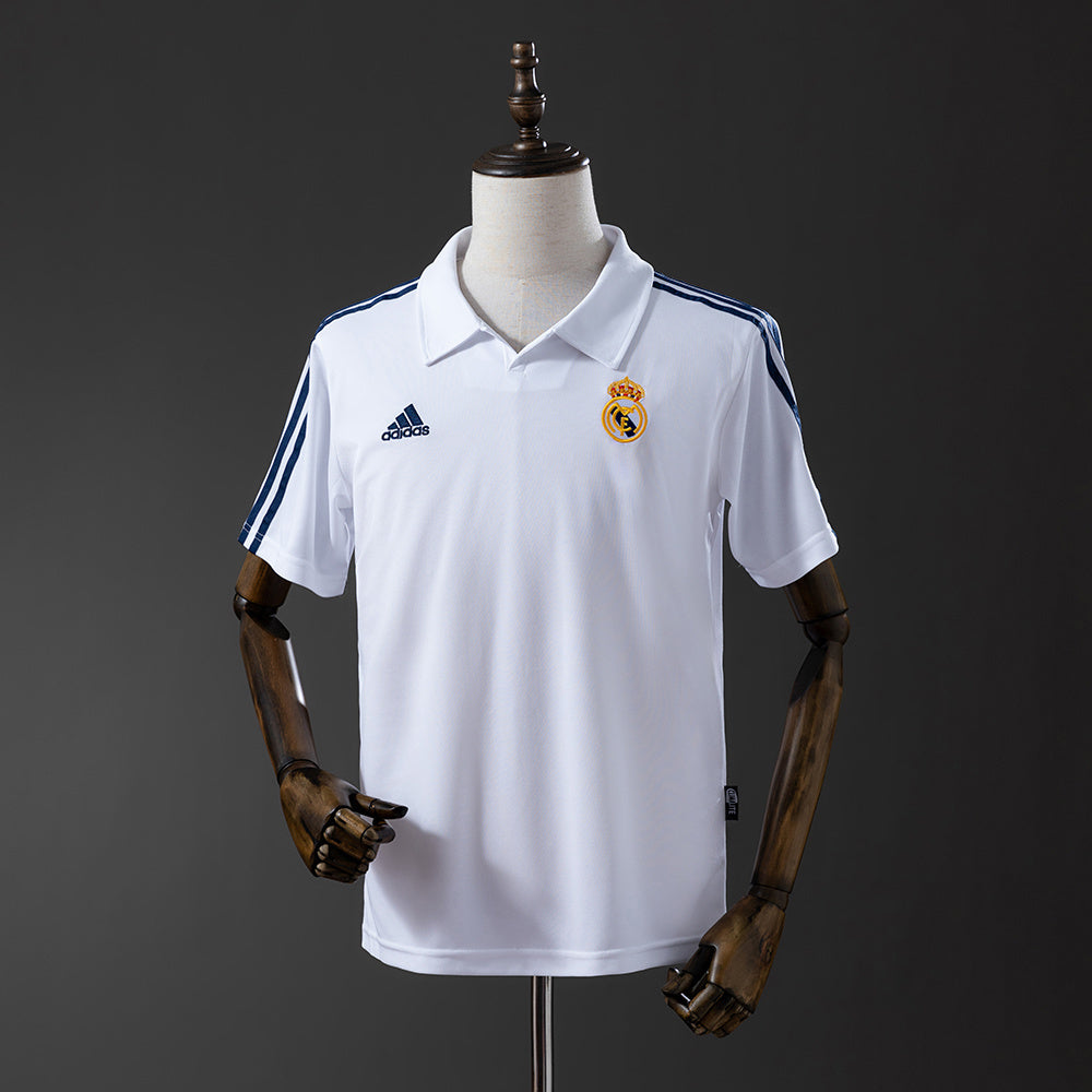 Real Madrid Jersey 2002-03 Home Retro Football Kit product image 1
