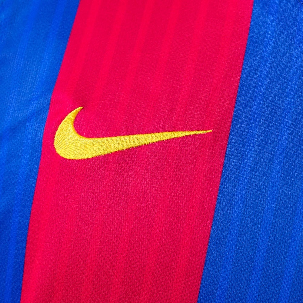 Barcelona Jersey 2016/17 Home Retro Football Kit product image 5