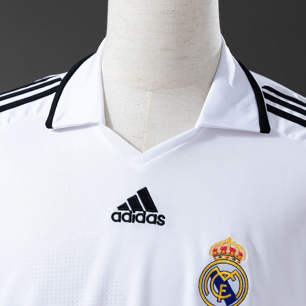 Real Madrid Jersey 2008-09 Home Retro Football Kit product image 7