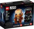 40547 Obi-Wan Kenobi™ & Darth Vader™ Brickheadz product image 1, provided for visual reference and product detail review