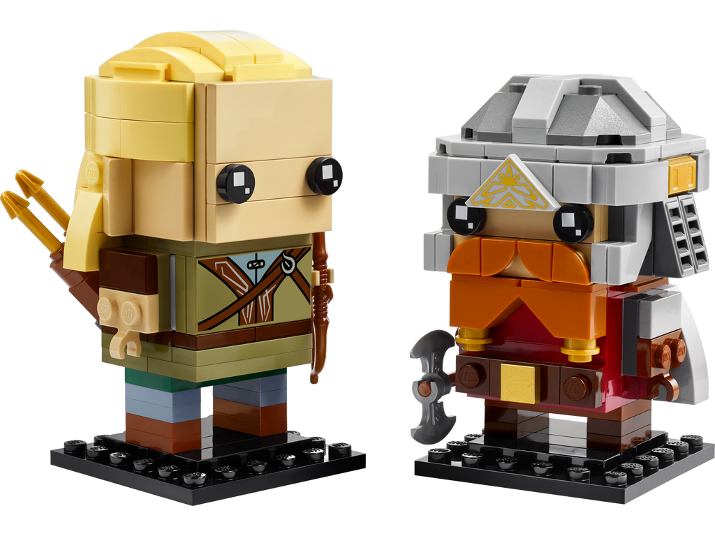 40751 Legolas & Gimli™ Brickheadz product image 2, provided for visual reference and product detail review