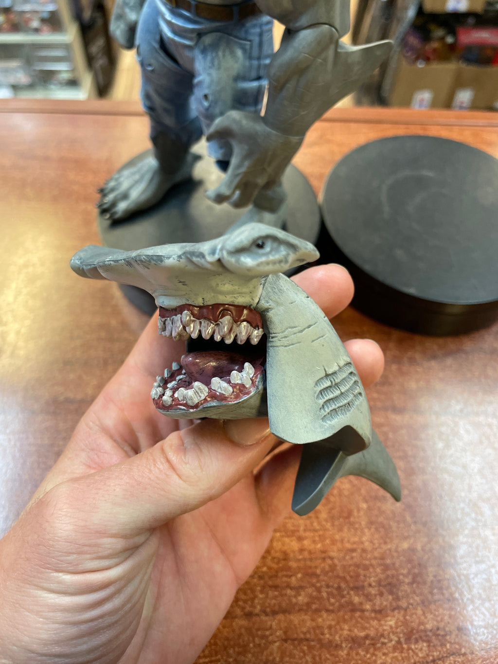 King Shark -BAF- (DC Multiverse, Mattel) **COMPLETE** product image 4, provided for visual reference and product detail