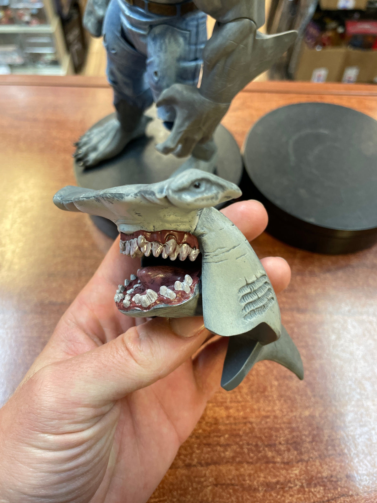 King Shark -BAF- (DC Multiverse, Mattel) **COMPLETE** product image 4, provided for visual reference and product detail