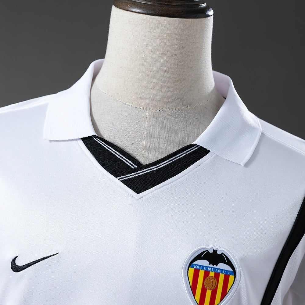 Valencia Home Jersey 2000-01 Retro Long Sleeves Football product image 8