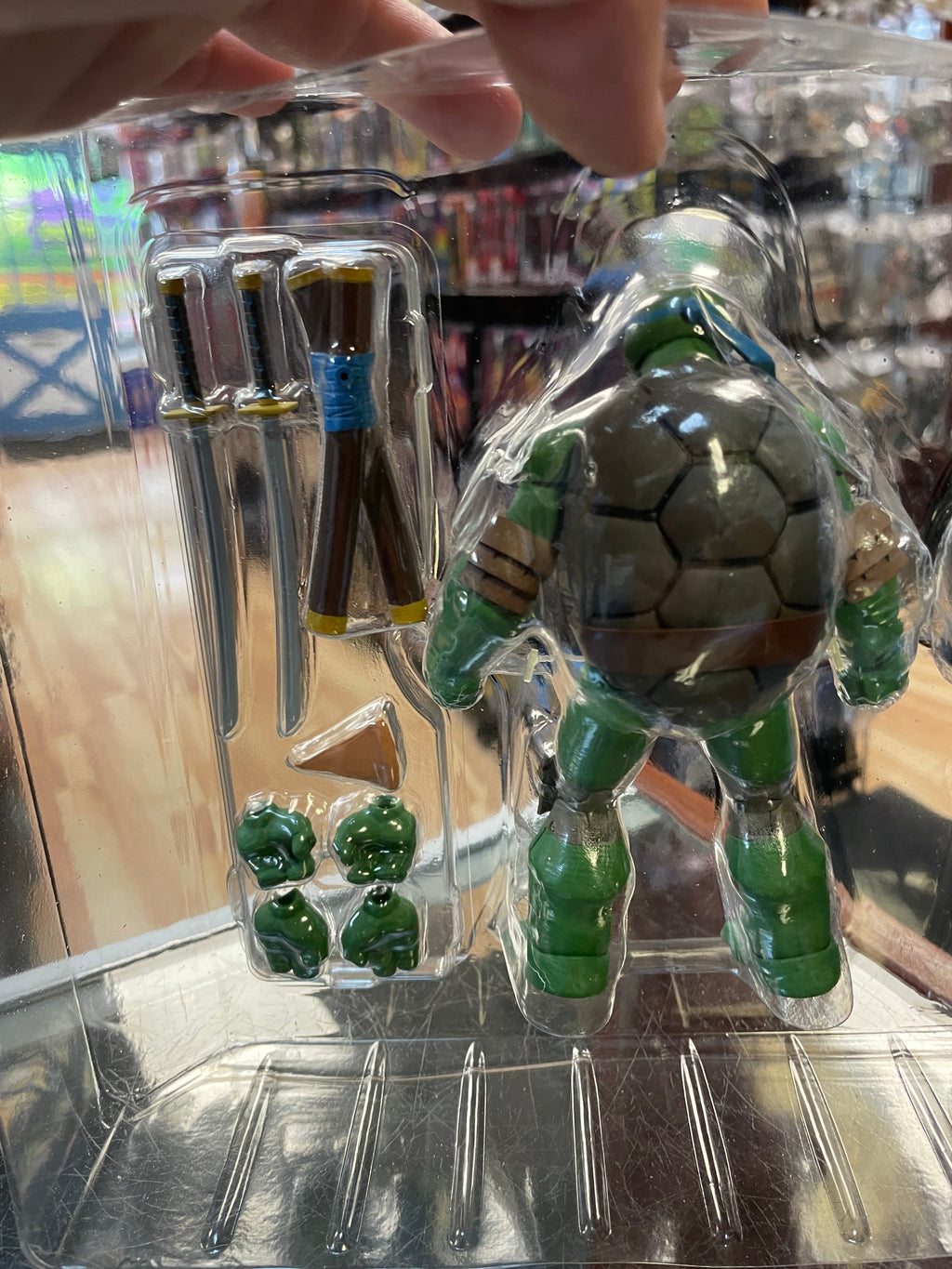 Batman & Leonardo 2 Pack (Batman Vs Teenage Ninja Turtles, DC Collectibles) NEW/OPEN product image 7, provided for visual