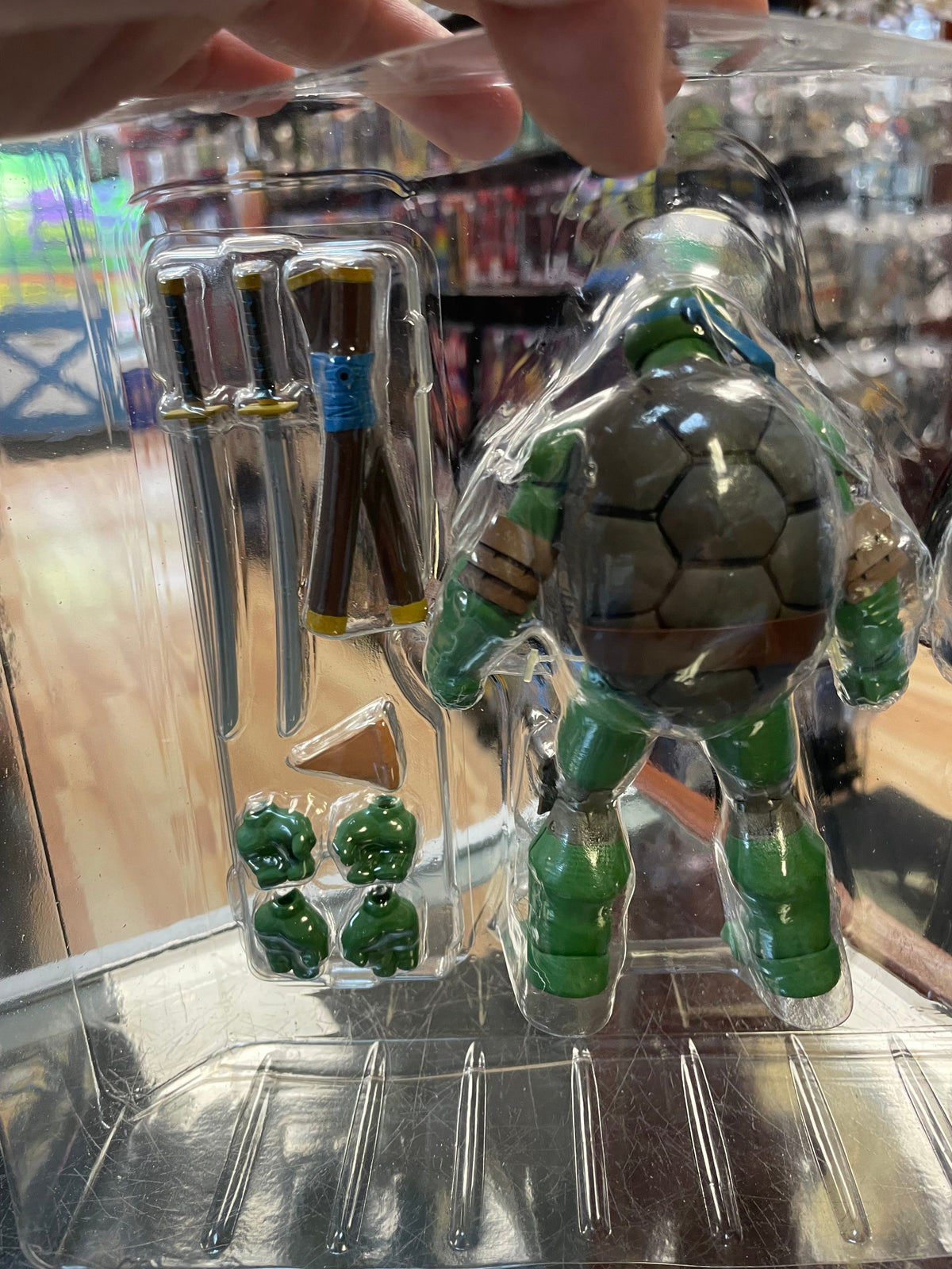 Batman & Leonardo 2 Pack (Batman Vs Teenage Ninja Turtles, DC Collectibles) NEW/OPEN product image 7, provided for visual