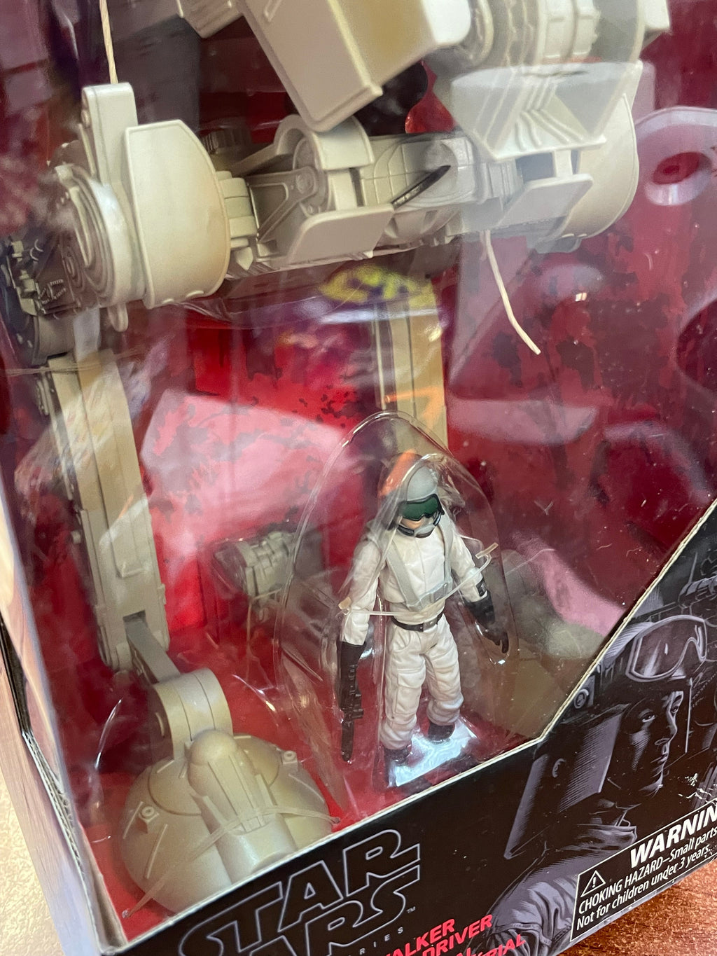 Imperial AT-ST Walker & Driver (Star Wars The Black Series, Hasbro) SEALED product image 10, provided for visual reference