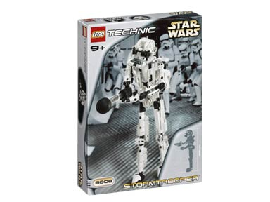 8008 Technic Stormtrooper (Retired) (New Sealed) product image 1, provided for visual reference and product detail review