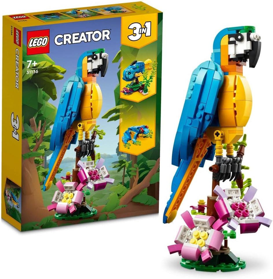 31136 LEGO Creator: Exotic Parrot product image 1, provided for visual reference and product detail review