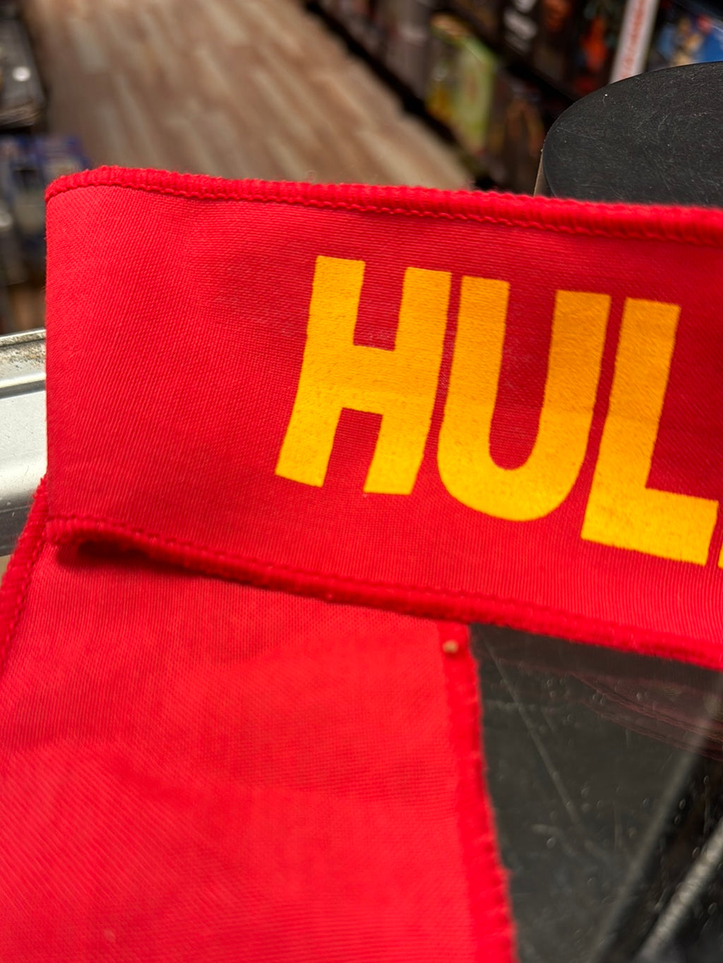 Hulk Hogan Hulk Rules Bandana 36” (Vintage WWF WWE, Titan Sports) product image 2, provided for visual reference and product