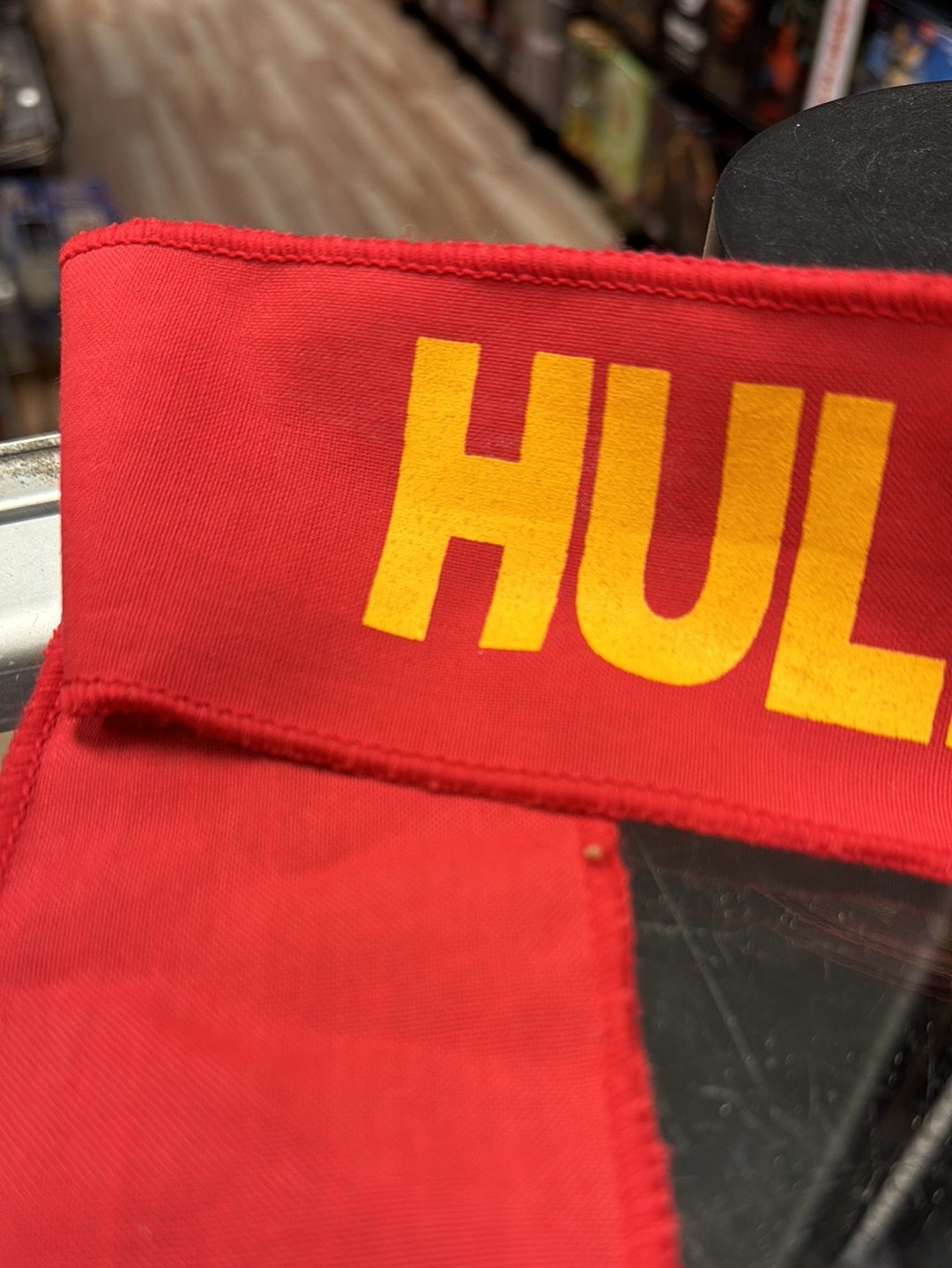 Hulk Hogan Hulk Rules Bandana 36” (Vintage WWF WWE, Titan Sports) product image 2, provided for visual reference and product
