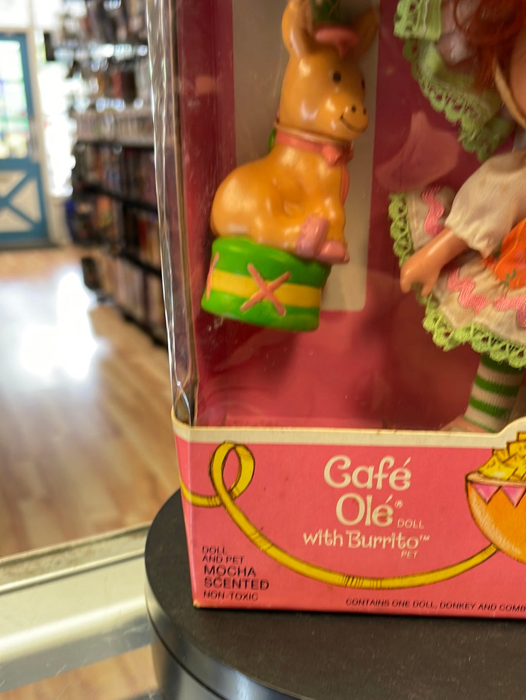 Cafe Ole with Burrito (Vintage Strawberry Shortcake Party Pleaser, Kenner) Sealed product image 5, provided for visual