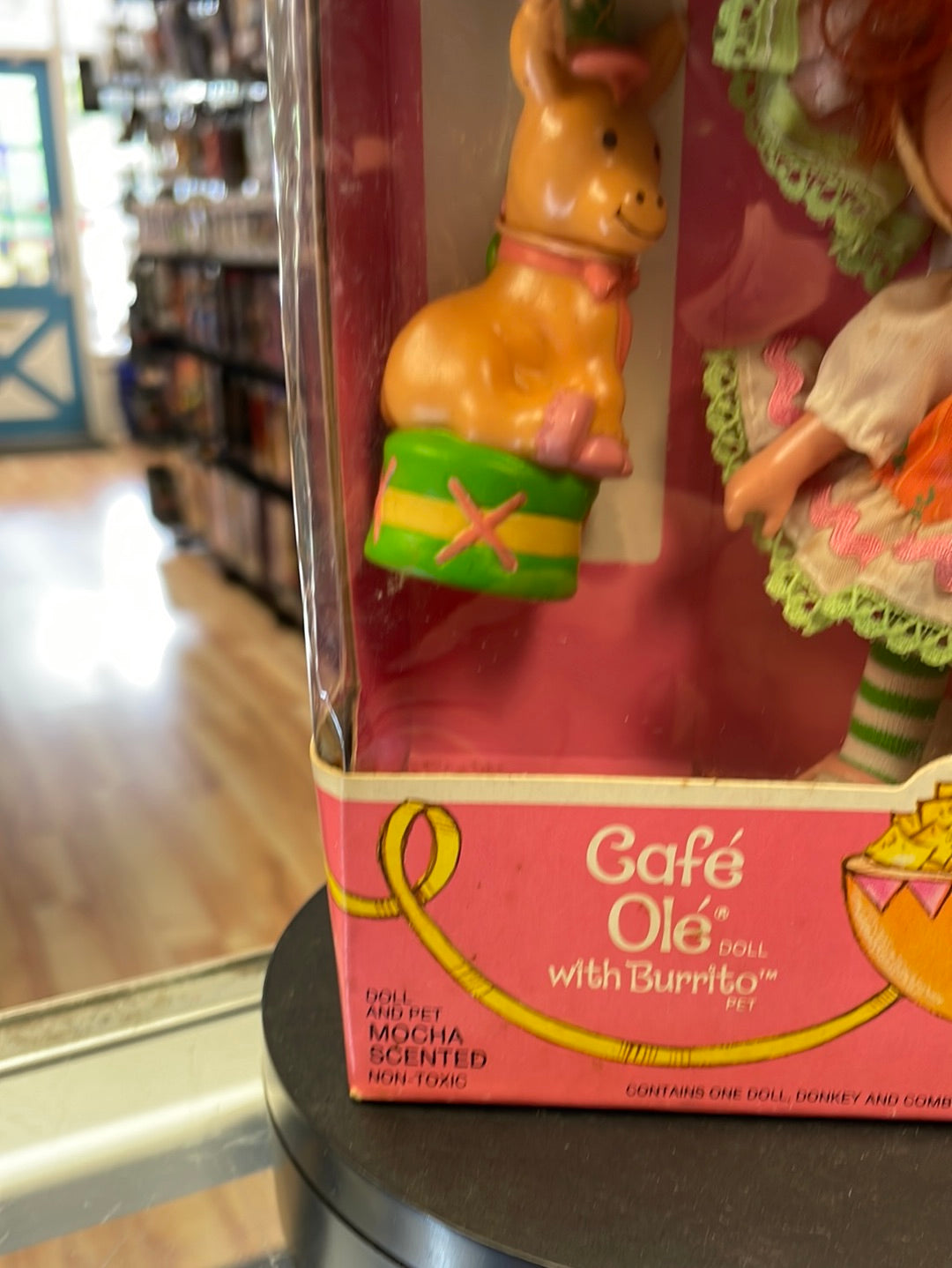Cafe Ole with Burrito (Vintage Strawberry Shortcake Party Pleaser, Kenner) Sealed product image 5, provided for visual