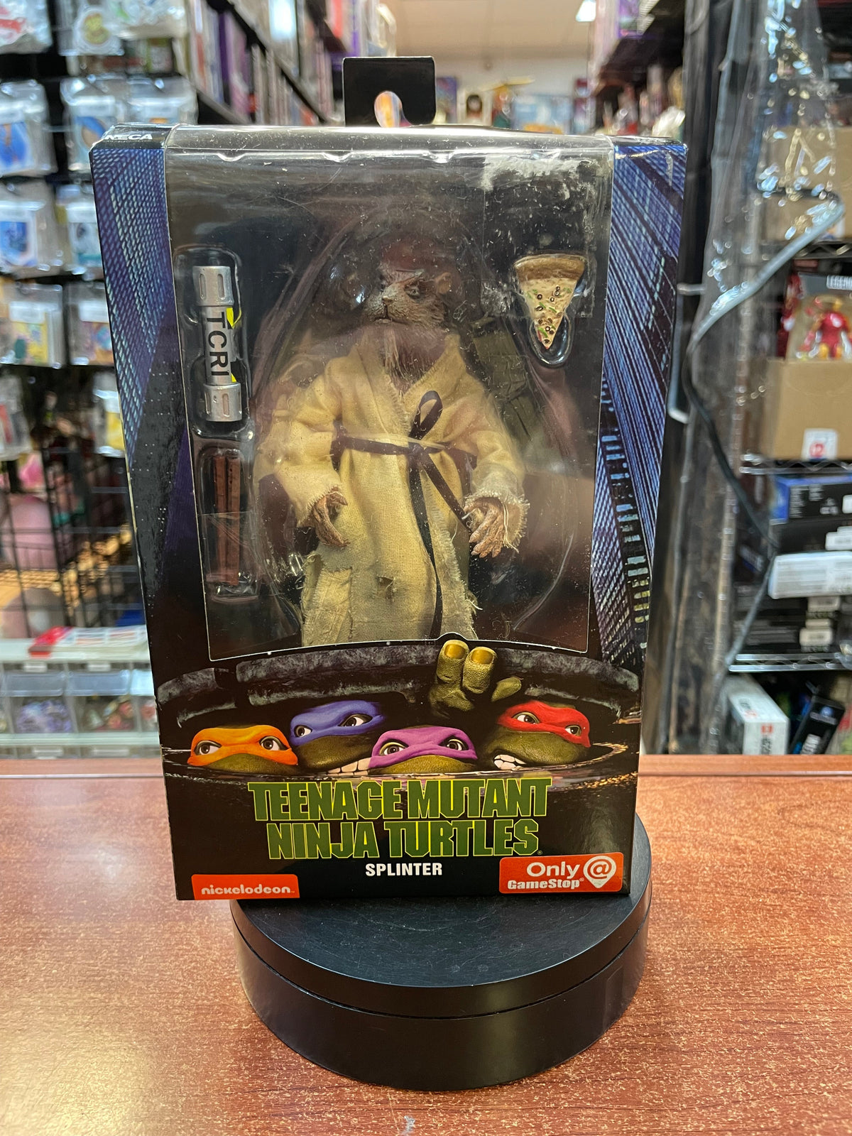 Splinter -Movie- (TMNT Ninja Turtles, NECA) **SEALED** product image 1, provided for visual reference and product detail