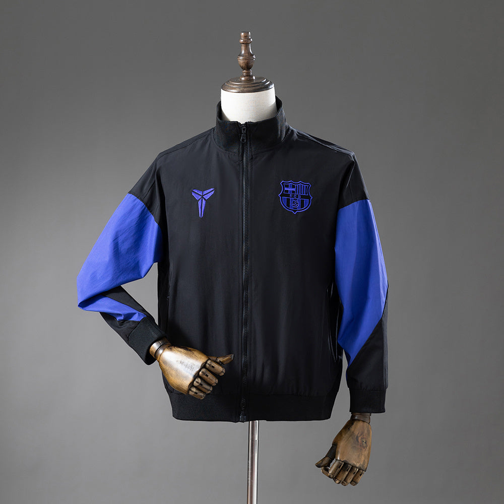 Barcelona x Kobe Windbreaker 2025/26 Black Football Soccer product image 1