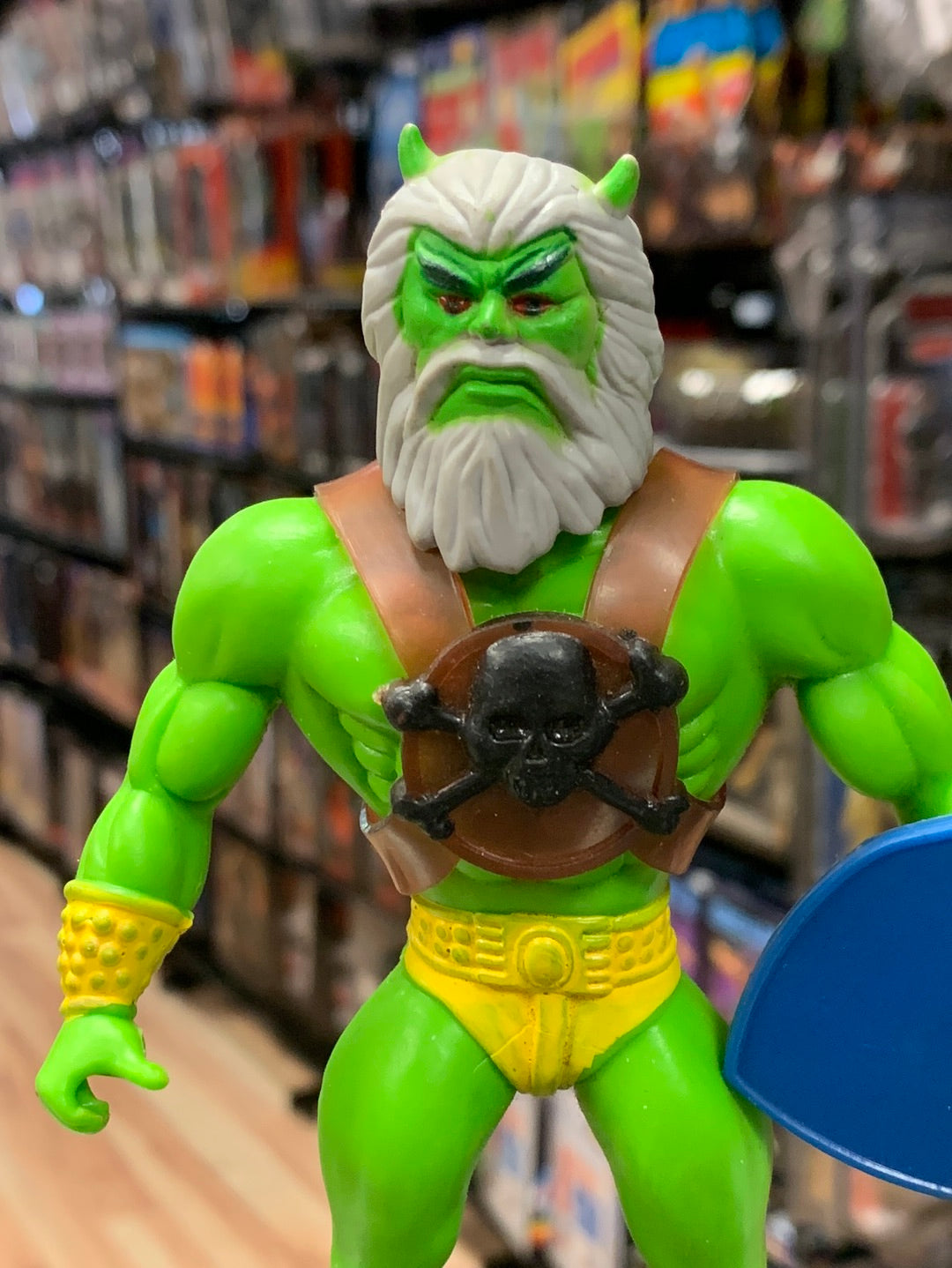 Devilor with Shield & Vest (Vintage Flexatron, Remco) product image 2, provided for visual reference and product detail