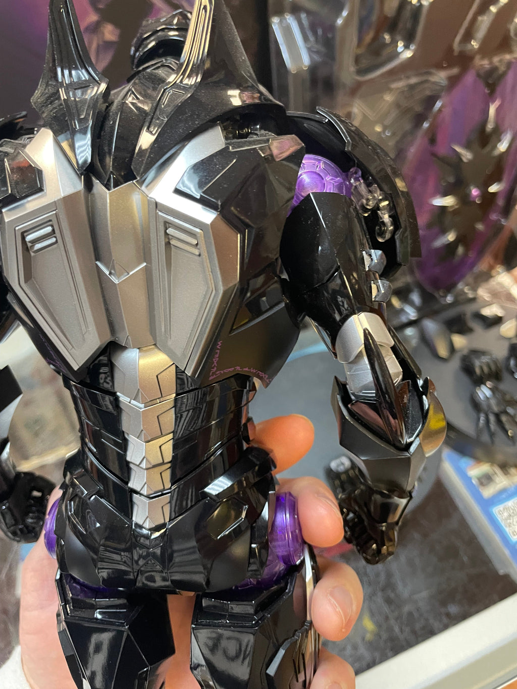 Black Panther Die-Cast AC05-D55 1/6 Scale Marvel Avengers MechStrike, Hot Toys) COMPLETE product image 9, provided for