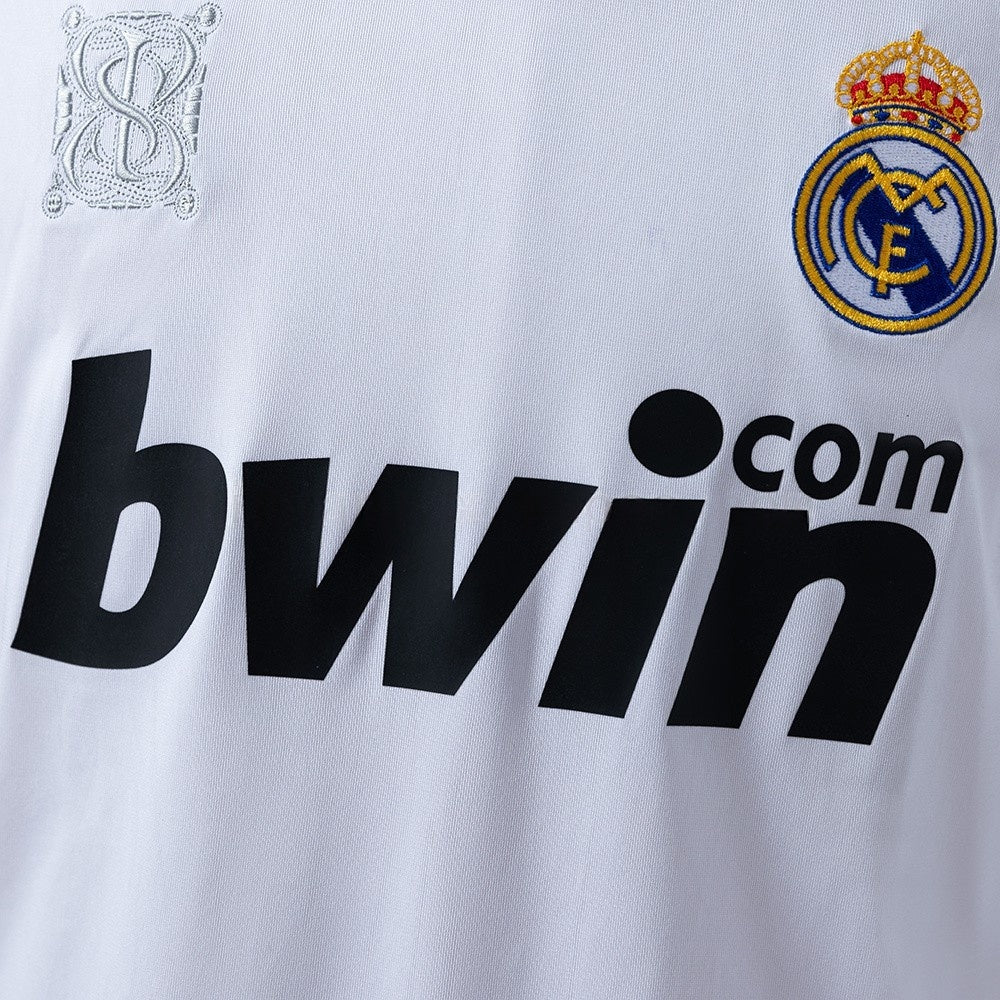 Real Madrid Jersey 2009/10 Home Retro Football Kit product image 7