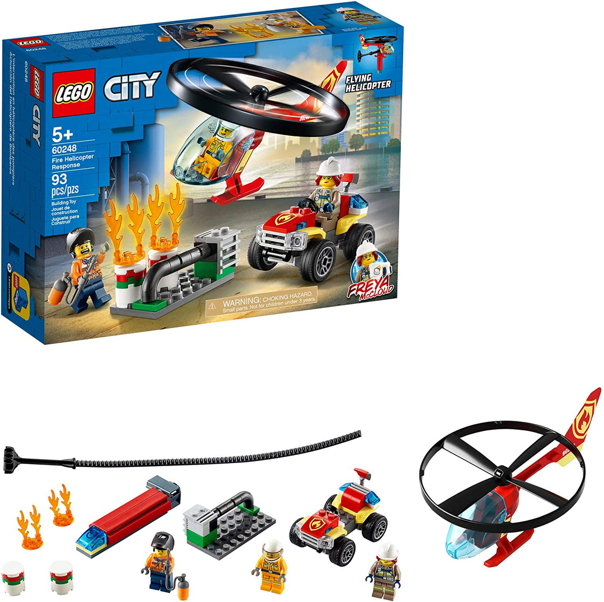 60248 Fire Helicopter Response product image 1, provided for visual reference and product detail review