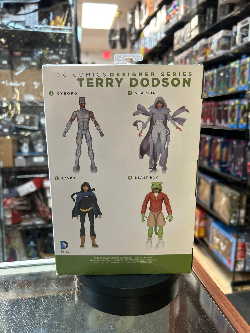 Beast Boy - Terry Dobson- (DC Direct, Designer Series) **SEALED** product image 4, provided for visual reference and product