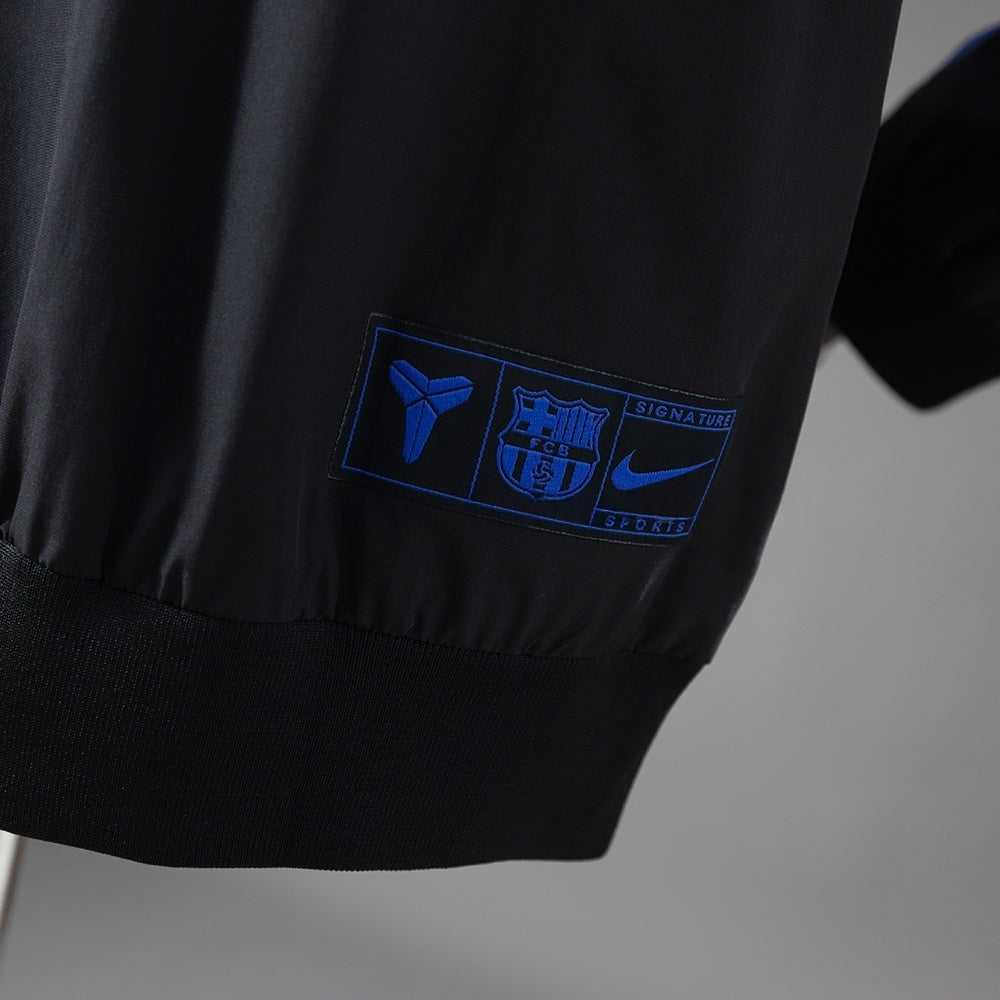 Barcelona x Kobe Windbreaker 2025/26 Black Football Soccer product image 3