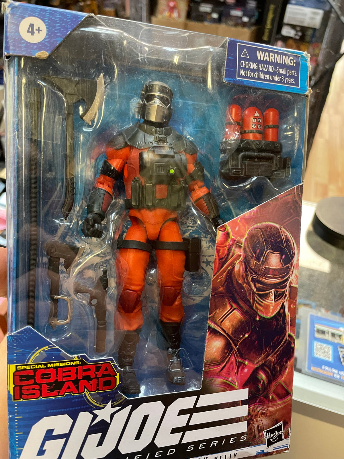 Barbecue Kelly #32 (GI Joe Classifieds, Hasbro) **SEALED** product image 4, provided for visual reference and product detail