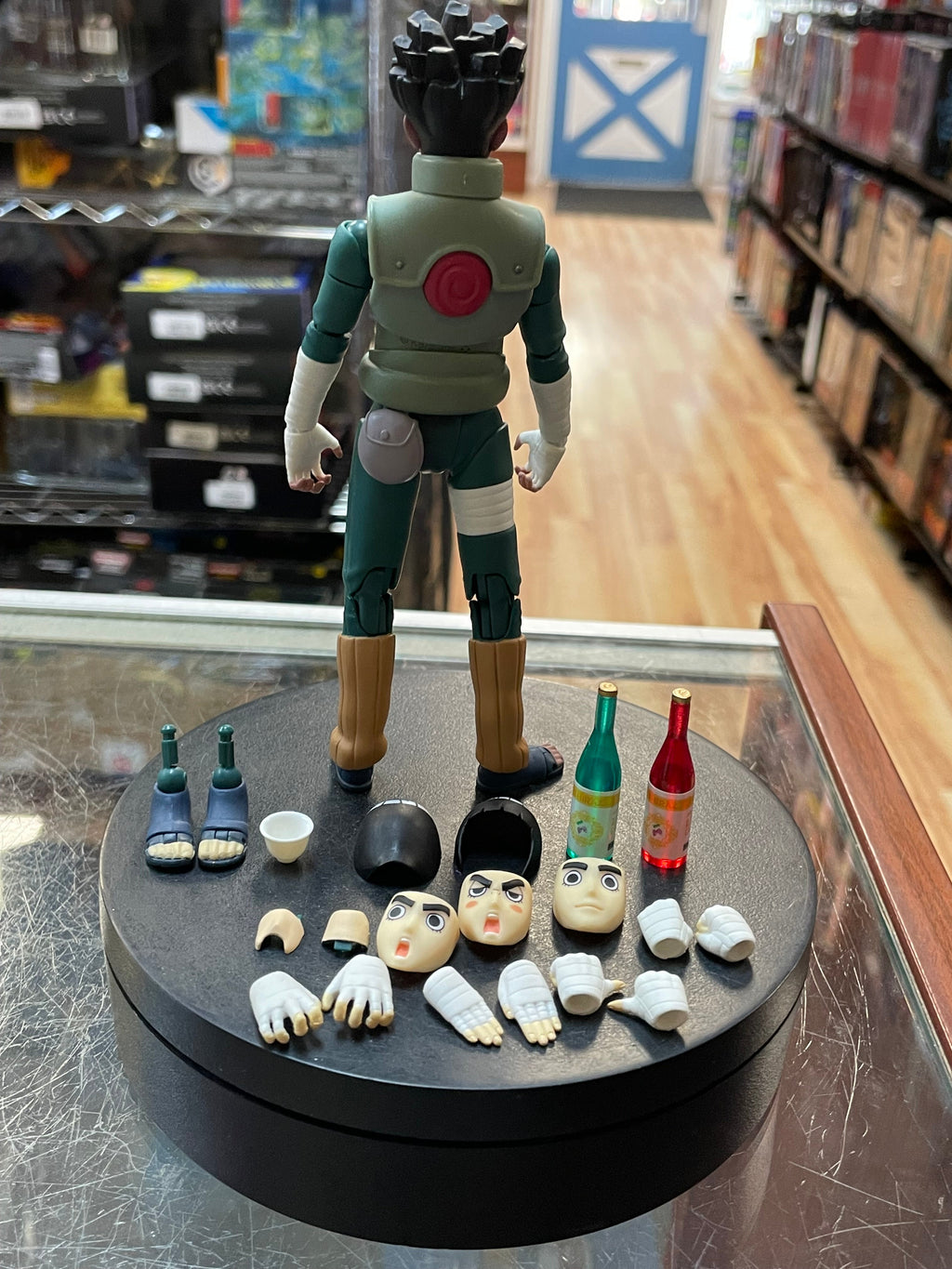 Rock Lee (Naruto Shippuden, Bandai SH Figuarts) COMPLETE product image 2, provided for visual reference and product detail