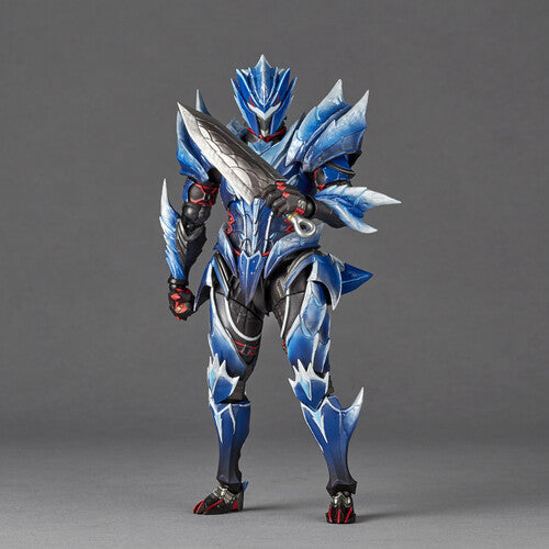 Lunagaro Armor Hunter (Kaiyodo Revoltech, Monster Hunter) **SEALED** product image 4, provided for visual reference and