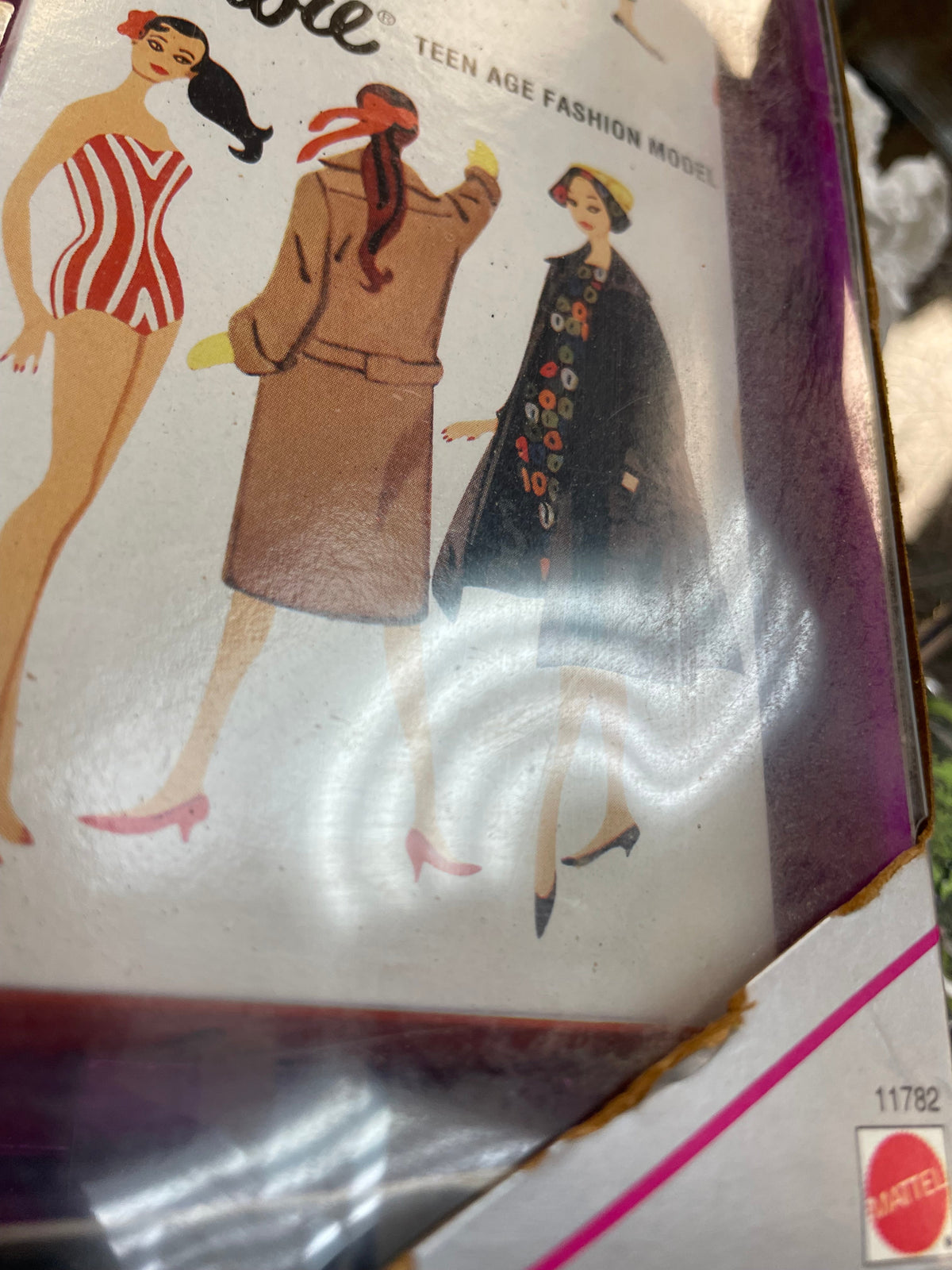 Brunette Barbie 35th #11782 (Vintage Barbie, Mattel) **SEALED** product image 14, provided for visual reference and product