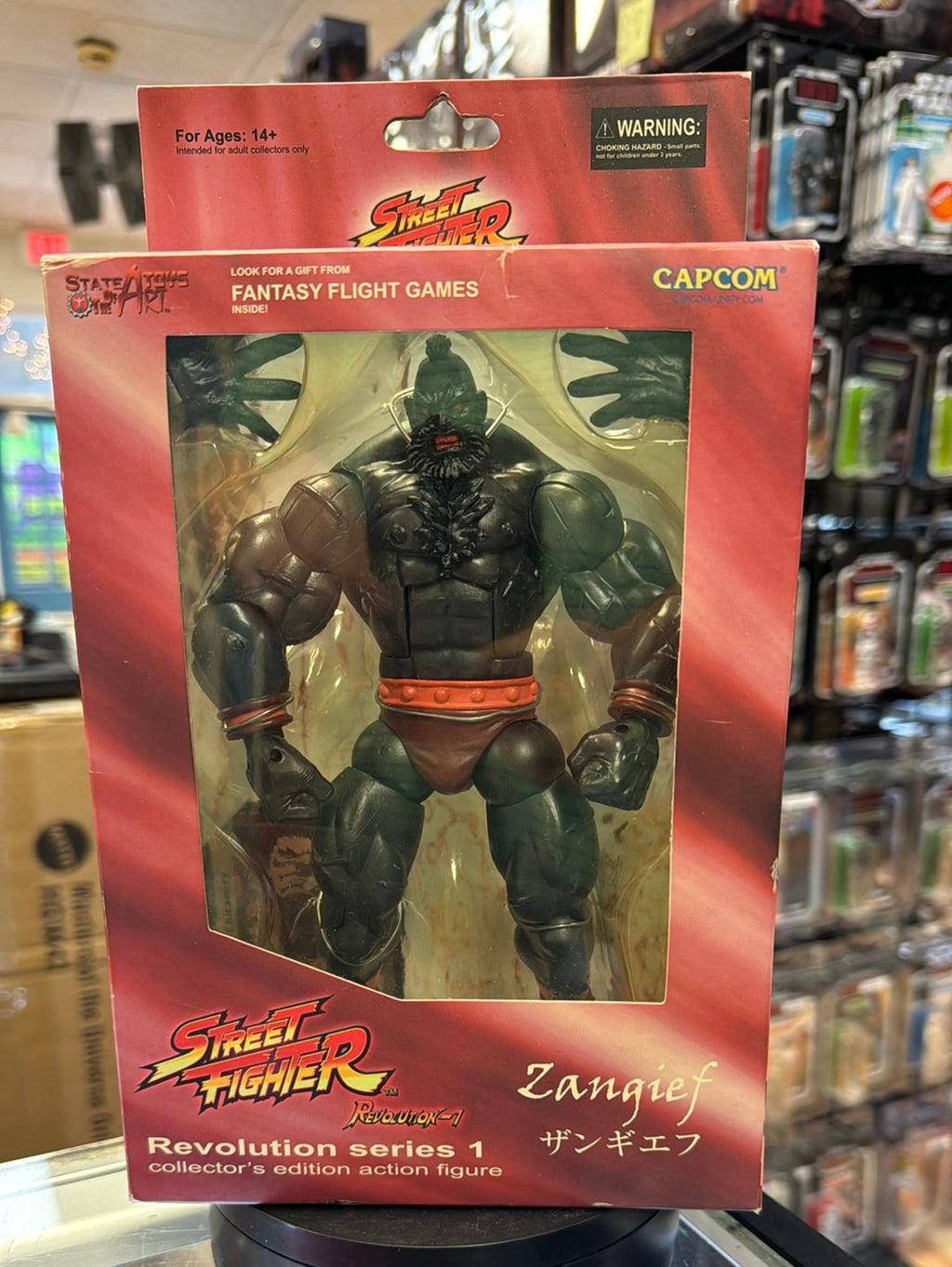 Revolution Series Zangief (Street Fighter V, State of the Art) product image 1, provided for visual reference and product