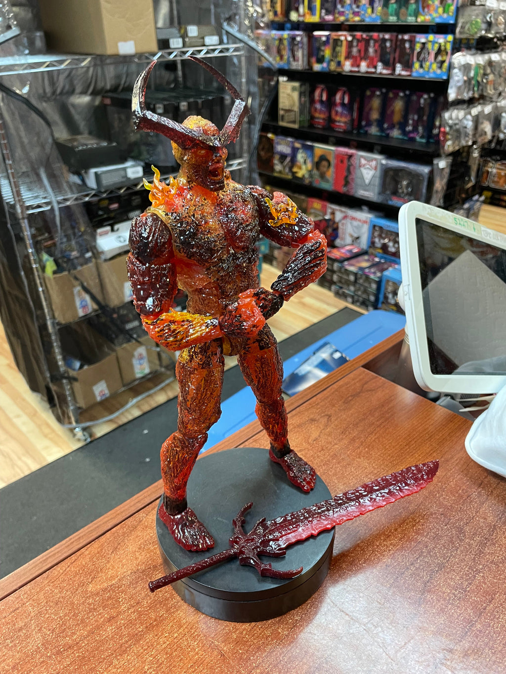 Surtur The Infinity Saga (Marvel Legends, Hasbro) INCOMPLETE product image 3, provided for visual reference and product