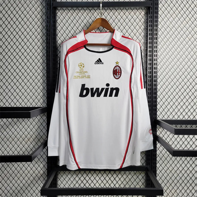 AC Milan Jersey Away Kit 2006 2007 Retro Long Sleeves product image 1