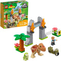 10939 DUPLO Jurassic World T. rex and Triceratops Dinosaur Breakout product image 1, provided for visual reference and