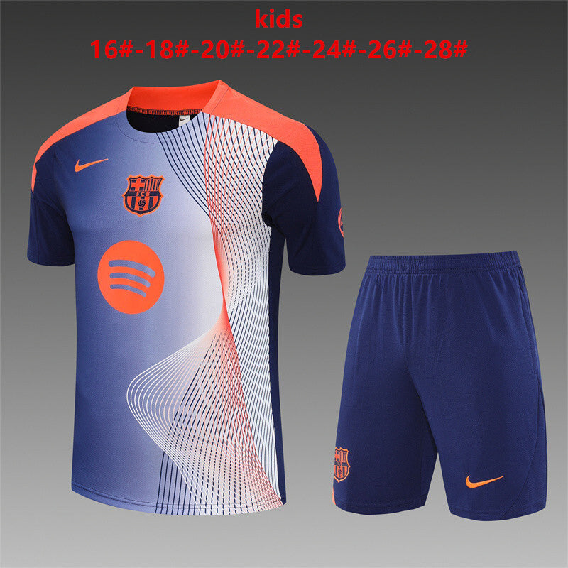 Kids Barcelona Training Tracksuits 25/26 Football Kit product image 1