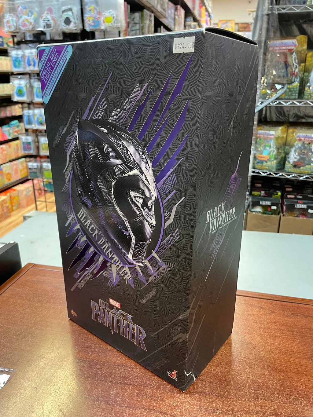 Black Panther MMS470 1/6 Scale (Marvel Black Panther, Hot Toys) INCOMPLETE product image 27, provided for visual reference
