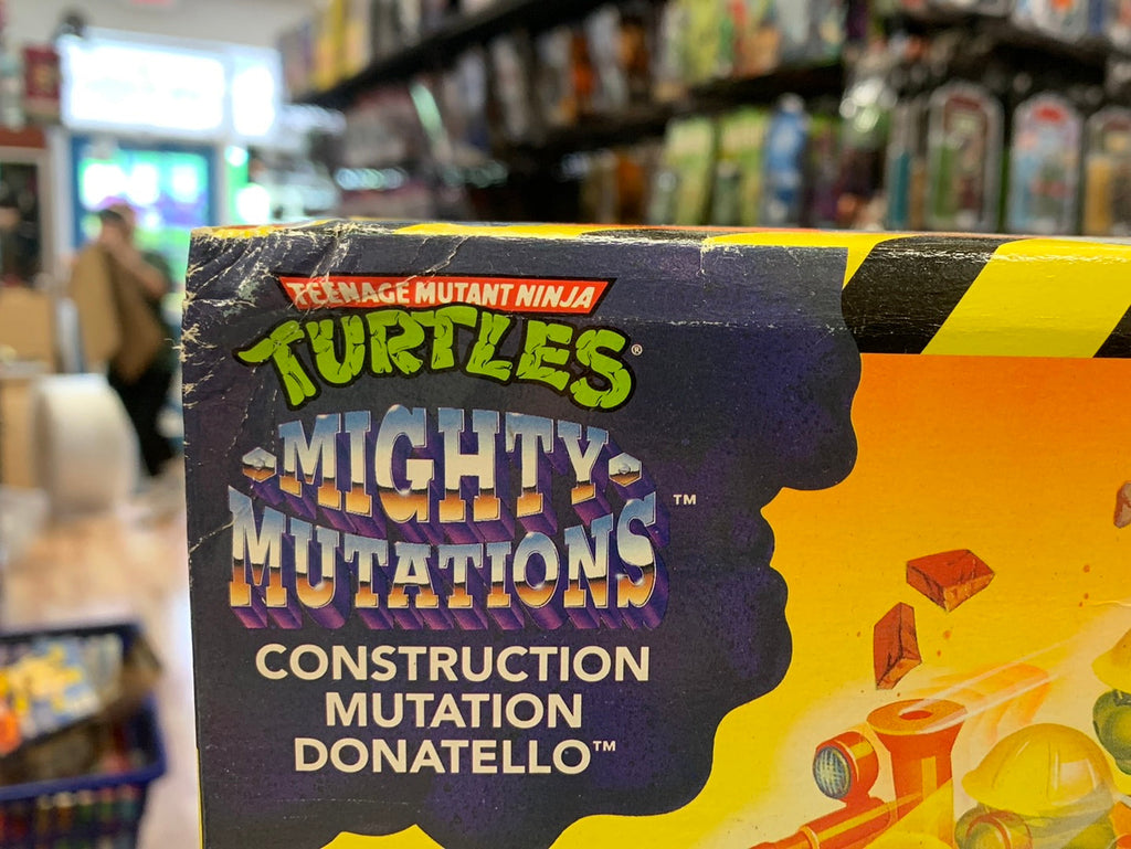 Mighty Mutations Donatello 0093 (Vintage TMNT Ninja Turtles, Playmates) Sealed product image 2, provided for visual