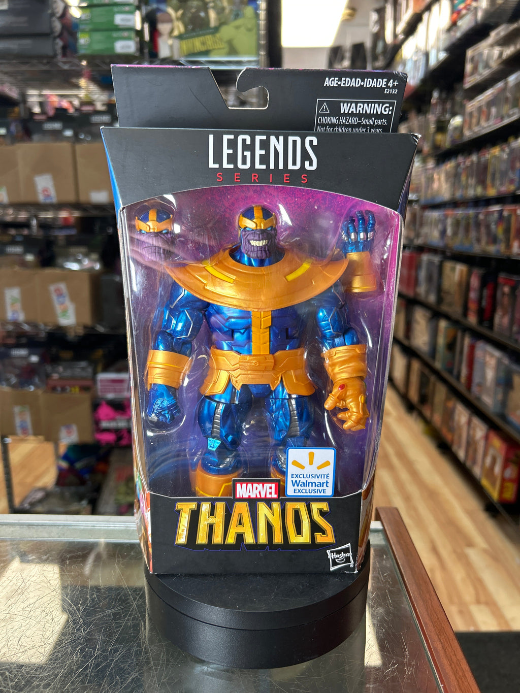 Infinity Gauntlet Thanos -Walmart- (Marvel Legends, Hasbro) **SEALED** product image 1, provided for visual reference and