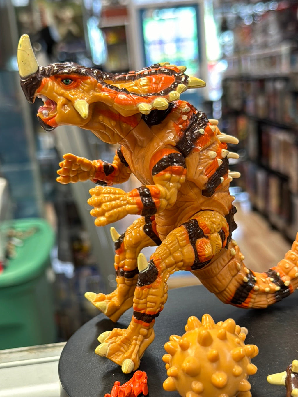 Armadon Tristegasauratops 6” Complete (Playmates, Vintage Primal Rage) product image 6, provided for visual reference and