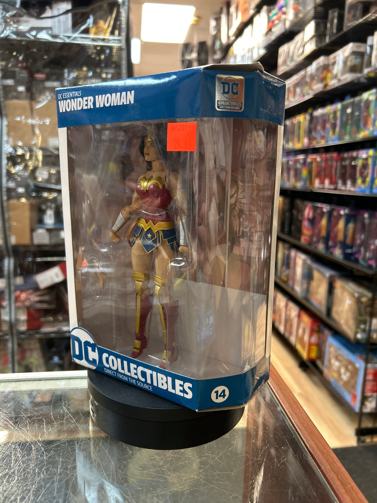 Wonder Woman (DC Direct, Essential Series) **SEALED** product image 6, provided for visual reference and product detail