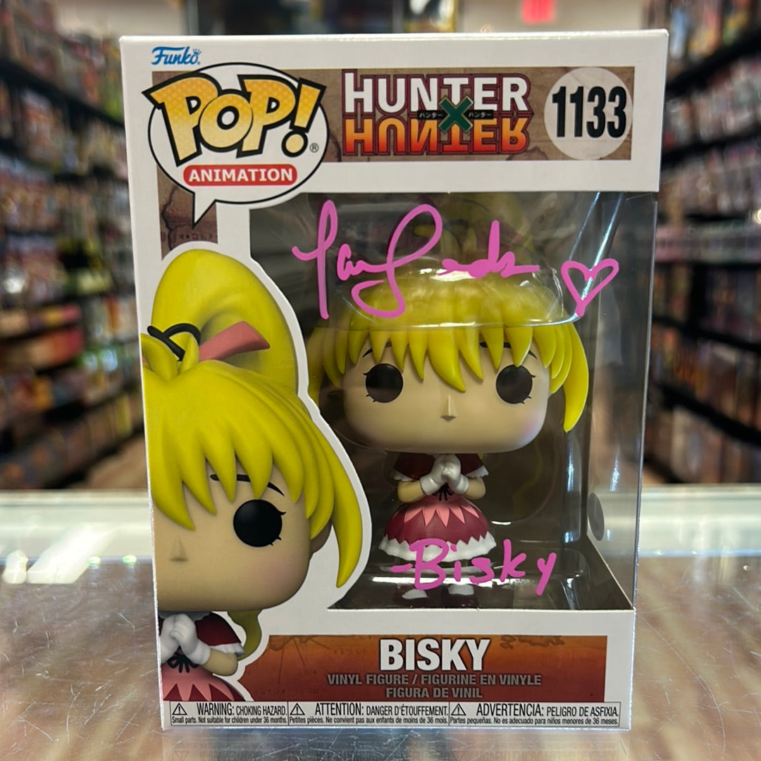 Bisky signed by Tara Sands (Funko, Attack on Titan) *JSA* product image 2, provided for visual reference and product detail